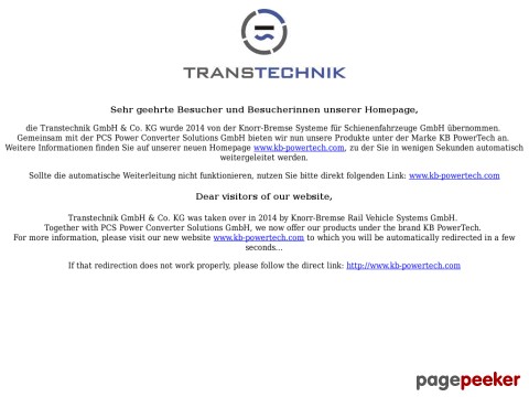 transtechnik Lighting Corp.