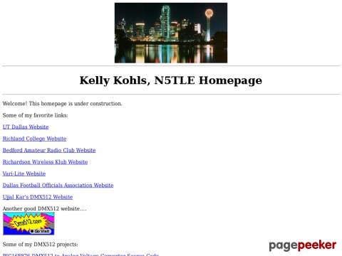 Kelly Kohls DMX512 Projects