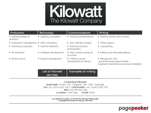 Kilowatt Company
