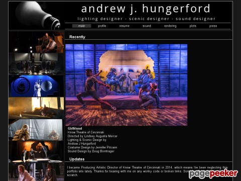 Andrew J. Hungerford, Lighting Designer