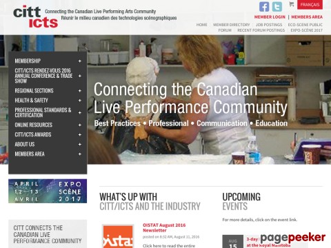 Canadian Institute for Theatre Technology, The (CITT)