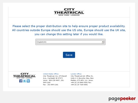 City Theatrical, Inc.