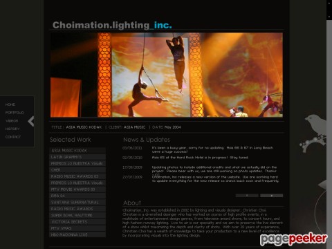 Christian Choi Lighting Design, Direction & Programming