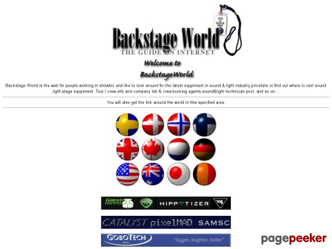 Backstage World