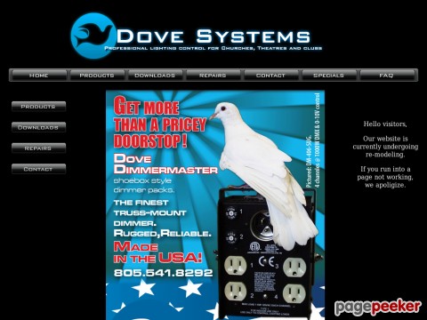 Dove Lighting Systems, Inc.