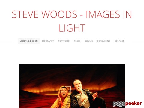 Steve Woods, Lighting Designer